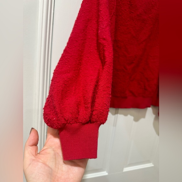 Free People Found my Friend sweater red - Picture 10 of 16